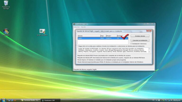 Cómo cambiar el idioma en Windows Vista Home Premium fácilmente