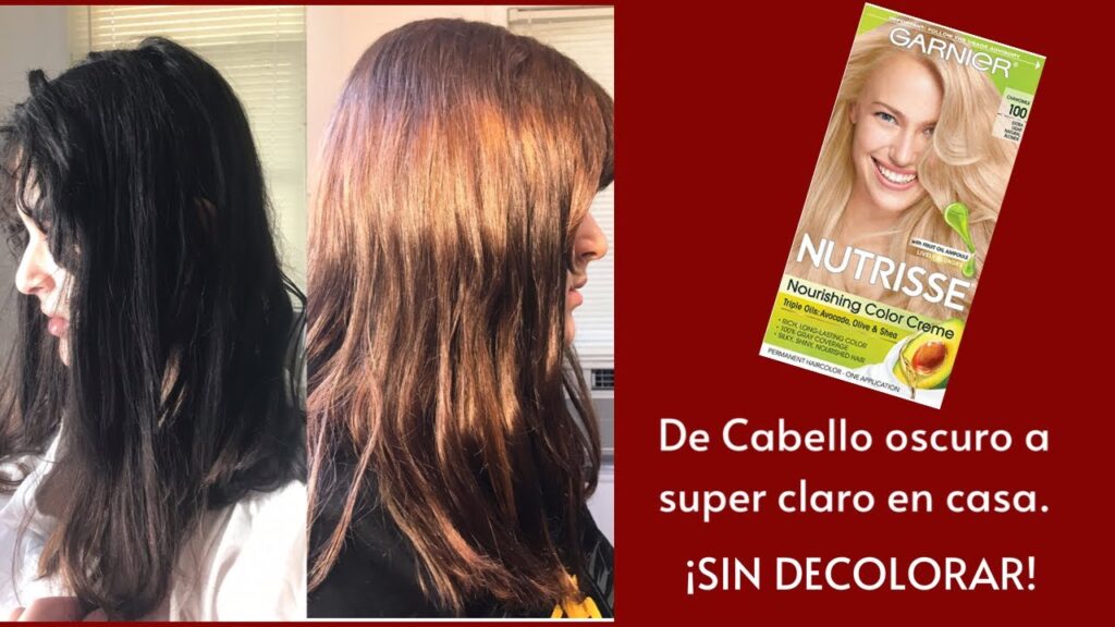 Cómo puedo cambiar de castaño a rubio sin decolorar el cabello
