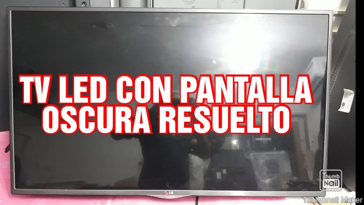 Cómo puedo solucionar el problema de un televisor que se ve oscuro