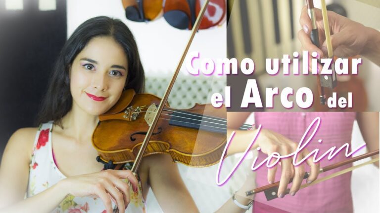 Cómo se agarra correctamente el arco del violín para tocar