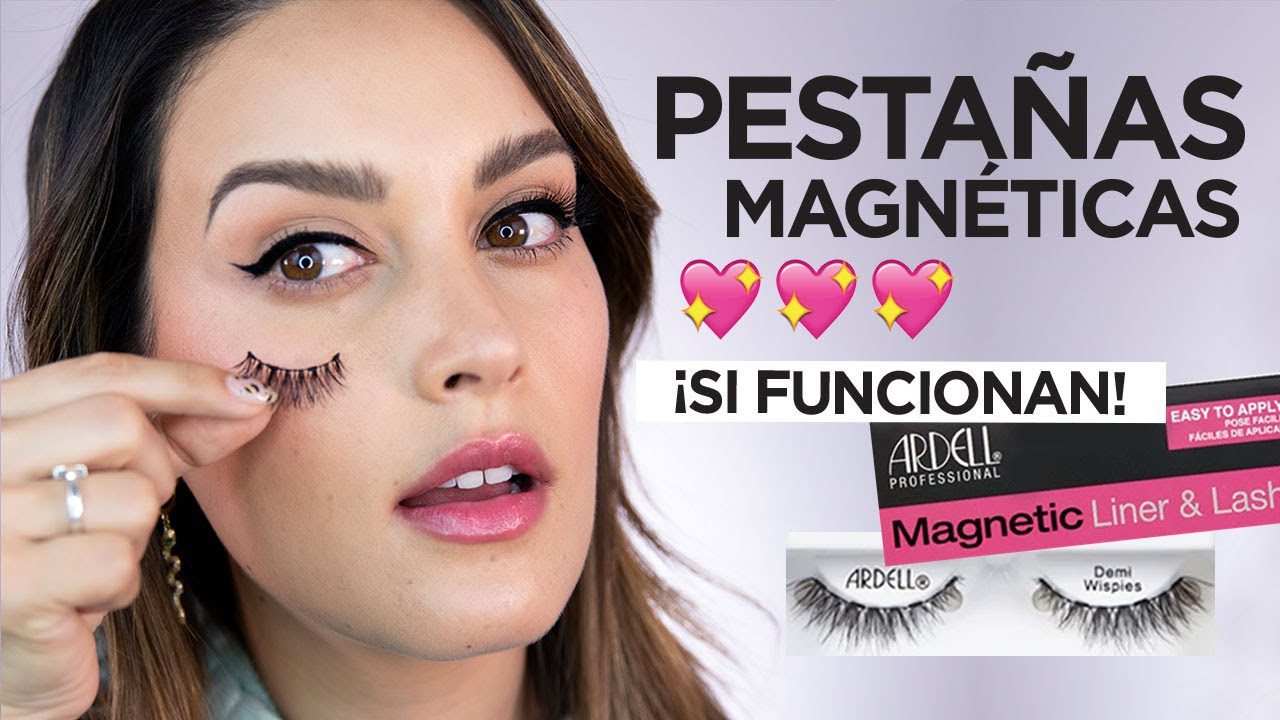 Cómo se ponen correctamente las pestañas magnéticas en tus ojos