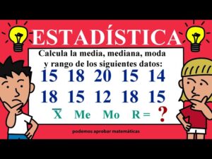 que ejercicios resueltos sobre media mediana moda y rango puedo encontrar